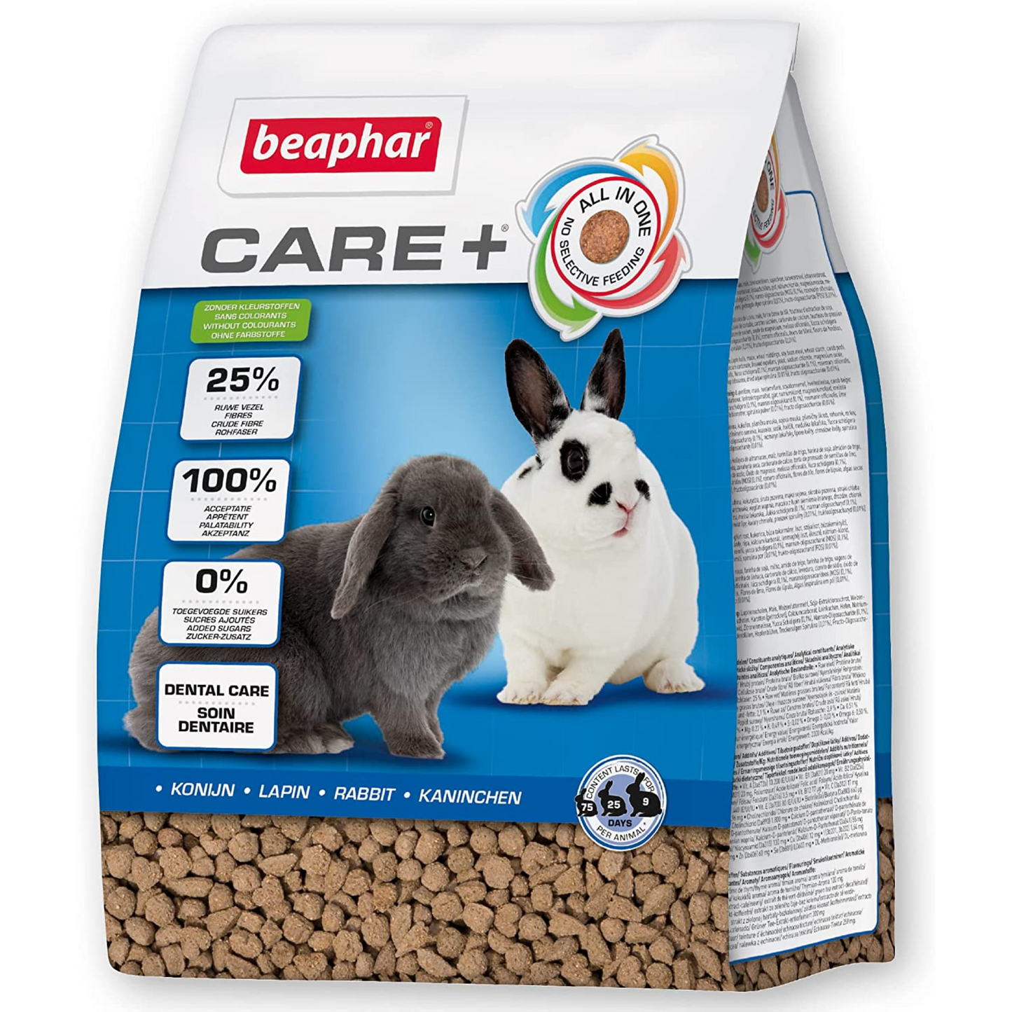 Beaphar Care+ Rabbit Food 1.5 kg