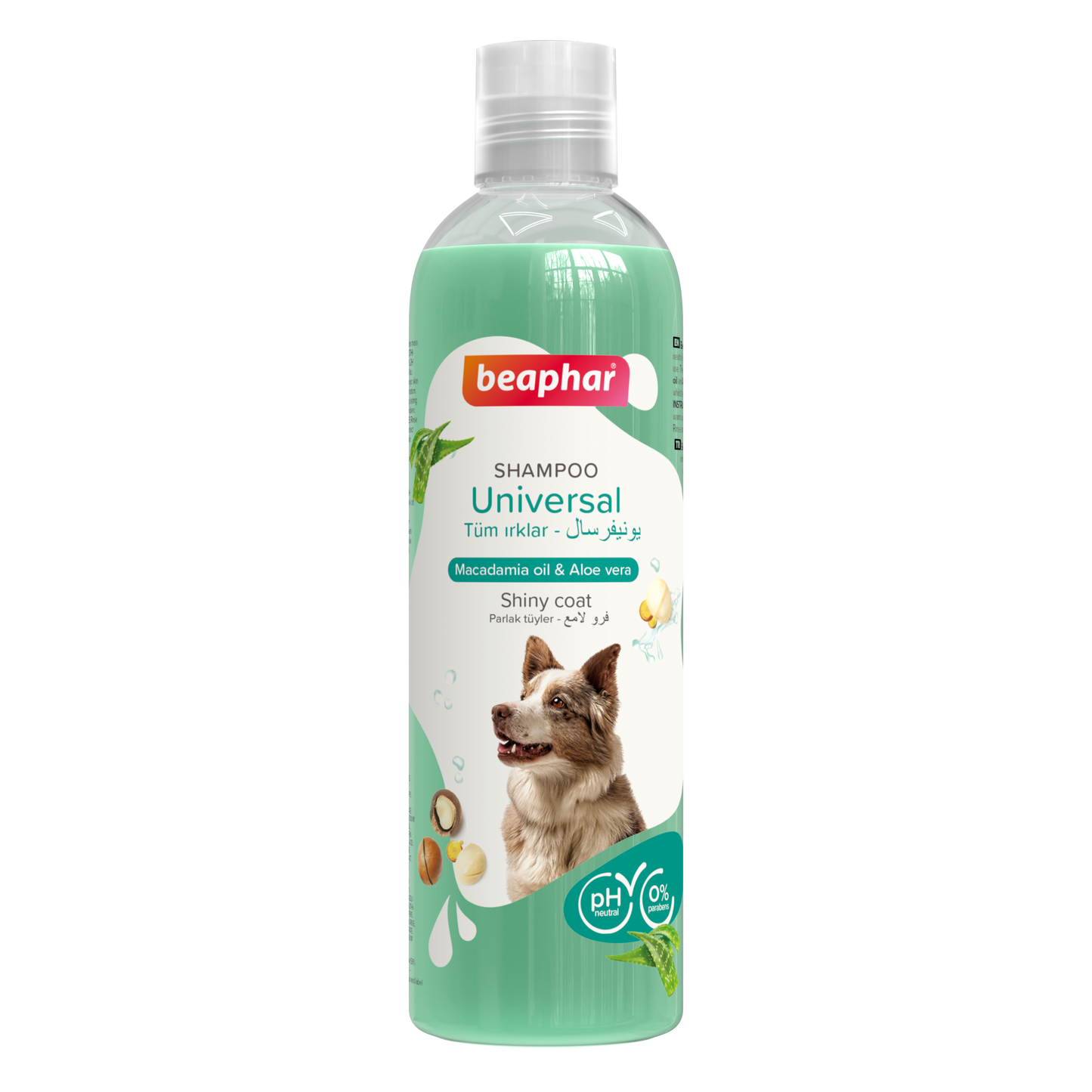 Beaphar Shampoo Universal Macadamia Oil and Aloe Vera for Dogs 250 ml