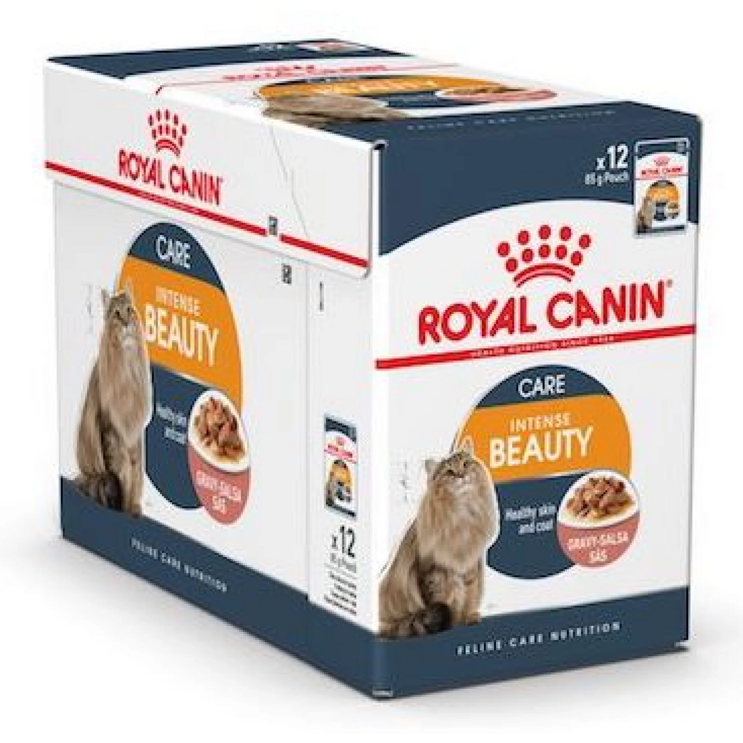 Royal Canin Feline Care Nutrition Hair & Skin Gravy (Wet Food - Pouches) 12 x 85 g