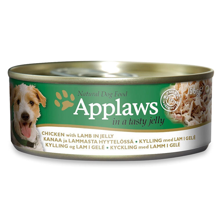 Applaws Chicken with Lamb in Jelly Adult Wet Dog Food 156g Tin