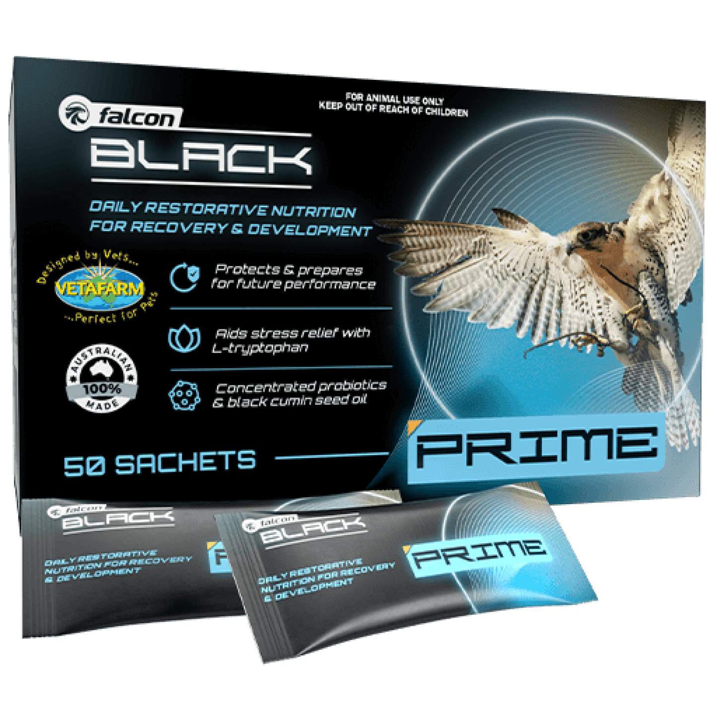 Vetafarm Falcon Black Prime 50 sachets