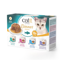 Catit Fish Dinner Multipack 12 x 75 g