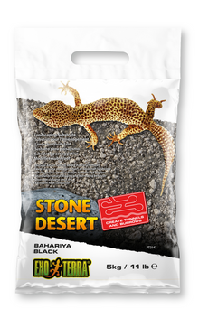 Exo Terra Stone Desert Bahariya Black 11 lb (5 kg)