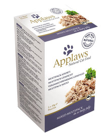 Applaws Mixed Multipack in Jelly Adult Wet Cat Food 5 x 50g Pouch