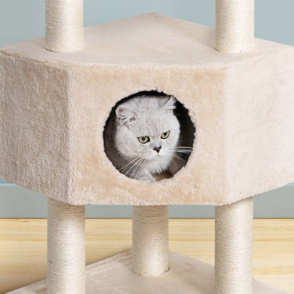 Go Pet Club 51" Cat Tree CondoOverall Size : 19"L x 19"W x 51"H