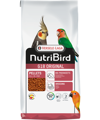 G18 Original Extruded pellets - Breeding food for big parakeets - monocolour