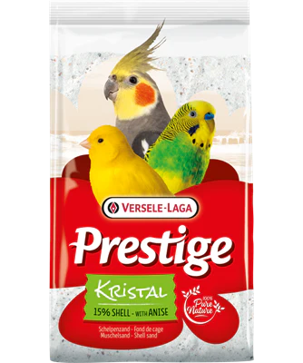 Versele Laga Prestige Kristal Shell Sand - White 5kg