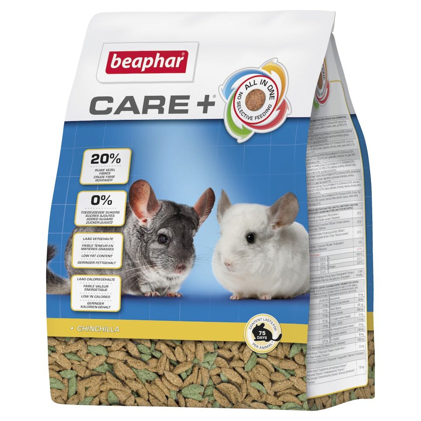 Beaphar Care+ Chinchilla Food 1.5 kg