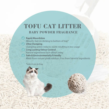 Bioline Tofu Cat Litter 7L