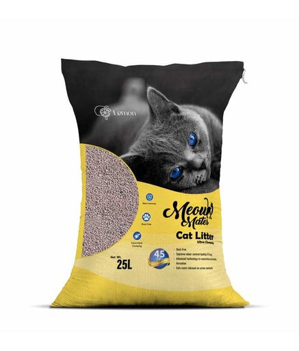 Meow Mates Bentonite Cat Litter-25L/20kg