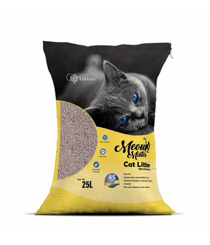 Meow Mates Bentonite Cat Litter-25L/20kg