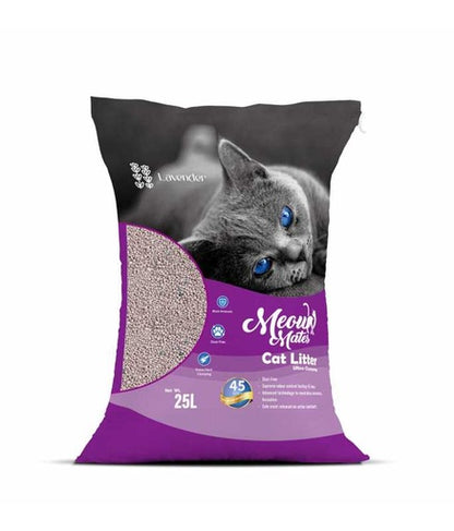 Meow Mates Bentonite Cat Litter-25L/20kg