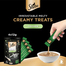 Sheba Melty Chicken Creamy Cat Treats 4x12g