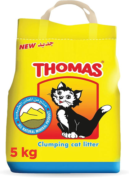 Thomas Natural Minerals Clumping Unscented Cat Litter