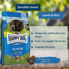 Happy Dog Sensible Junior Lamb & Rice