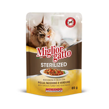 Miglor gatto Sterilized chunks in Sauce/Chic Turkey&Veg Cat Food 85g