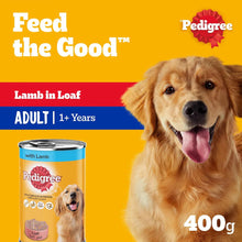 Pedigree Lamb in Loaf Wet Dog Food 12x400G