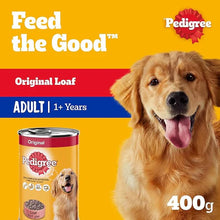 Pedigree Beef Loaf Wet Dog Food 12x400G