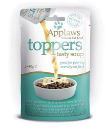 Applaws Toppers Pumpkin Soup with Sea Bream & Tuna Wet Cat Food 40g