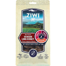 ZIWI Peak Venison Lung & Kidney Dog Treats 60g