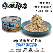 Smudges Adult Cat Tuna with White Fish in Gravy 80g