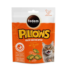 Fedem Pillows Cat Treats – Chicken Flavour 50g