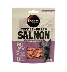 Fedem Freeze-Dried Cat Treat – Salmon & Pumpkin 22g