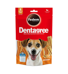 Fedem Dentagree Regular Dental Stix for Dogs – Chicken Flavour 80g (8 pcs)