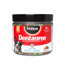 Fedem Dentagree Regular Dental Stix for Dogs – Assorted Flavours 210g (23 pcs)