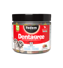 Fedem Dentagree Training Power Bites for Dogs – Assorted Flavours 150g