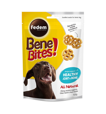 Fedem Bene Bites for Senior Dog – Supports Joints & Bones 100g