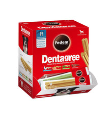 Fedem Dentagree Regular Dental Stix for Dogs – Assorted Flavours 21g x 48 pcs