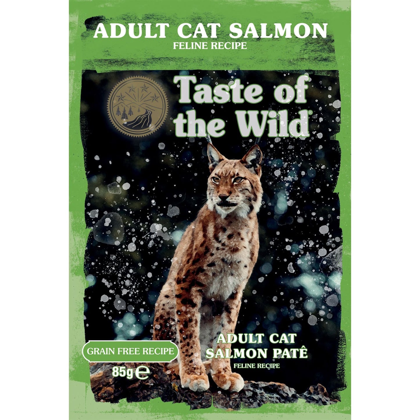 Taste Of The Wild Adult Cat Salmon Pate Grain-Free Wet Cat Food 12x85g