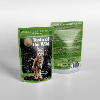 Taste Of The Wild Adult Cat Salmon Pate Grain-Free Wet Cat Food 12x85g