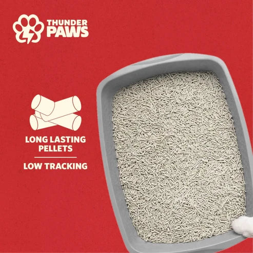 Thunder Paws Eco-Fresh Strip Tofu Cat Litter - 2.4KG
