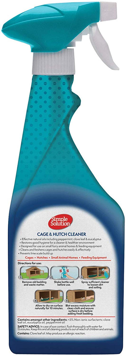 Cage &amp; Hutch Natural Anti-Bacterial Cleaner - 500 ml