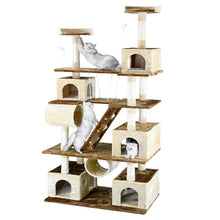 Go Pet Club 87" Cat Tree Climber with SwingOverall Size : 42"L x 23.5"W x 87.5"H