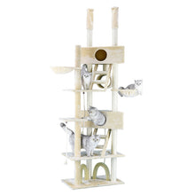 Go Pet Club 106" Cat Tree Condo FurnitureOverall Size : 18"L x 48"W x 92"-106"H