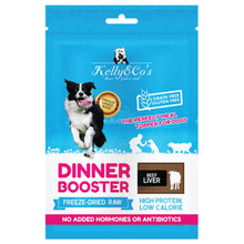 KELLY & CO'S  Freeze Dried Dinner Booster For Dog Beef Liver Topper -50g