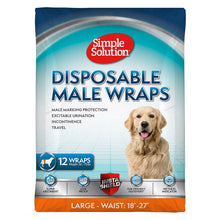Simple Solution Disposable Male Dog Wraps