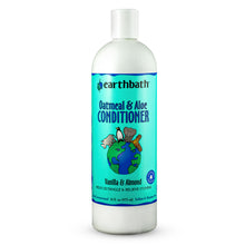 earthbath® Oatmeal &amp; Aloe Conditioner, Vanilla &amp; Almond, Helps Relieve Itchy Dry Skin, Made in USA, 16 oz