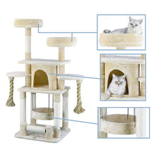 Go Pet Club 57.5" Jungle Rope Cat Tree
Overall Size : 22"L x 41"W x 57.5"H