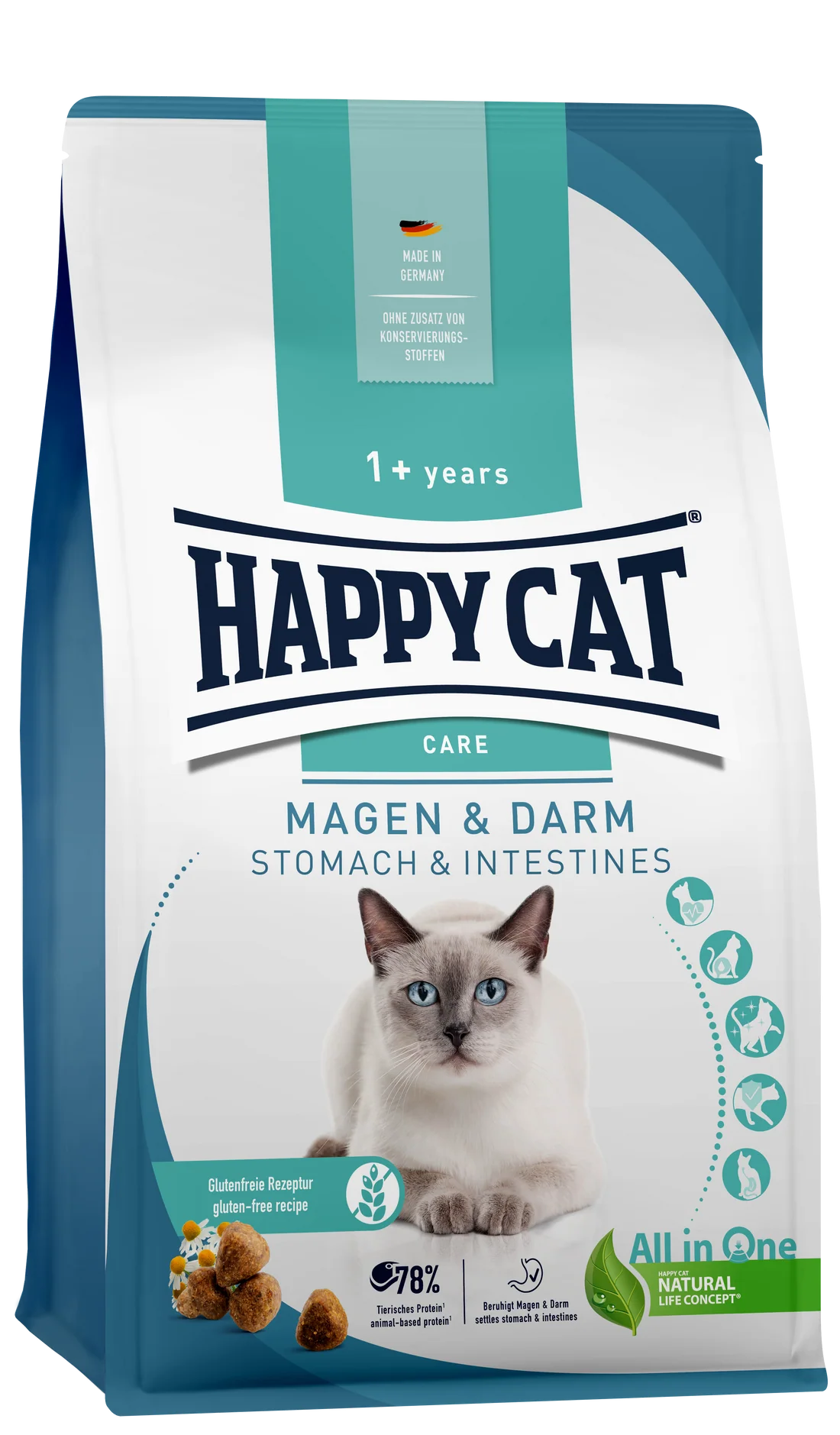 Happy Cat Sensitive Stomach & Intestinal/4 kg