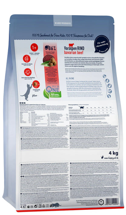 Happy Cat Culinary Adult Voralpen-Rind / Bavarian Beef