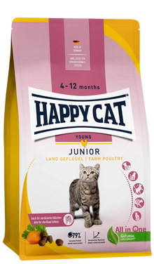 Happy Cat Junior Land Geflugel (Poultry) 1.3 kg