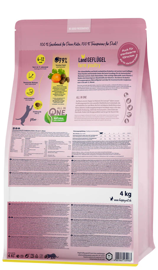 Happy Cat Junior Land Geflugel (Poultry)
