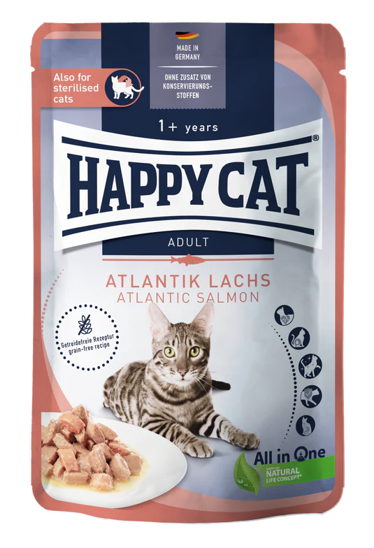 Happy Cat MIS Culinary Atlantic Salmon 20x85g