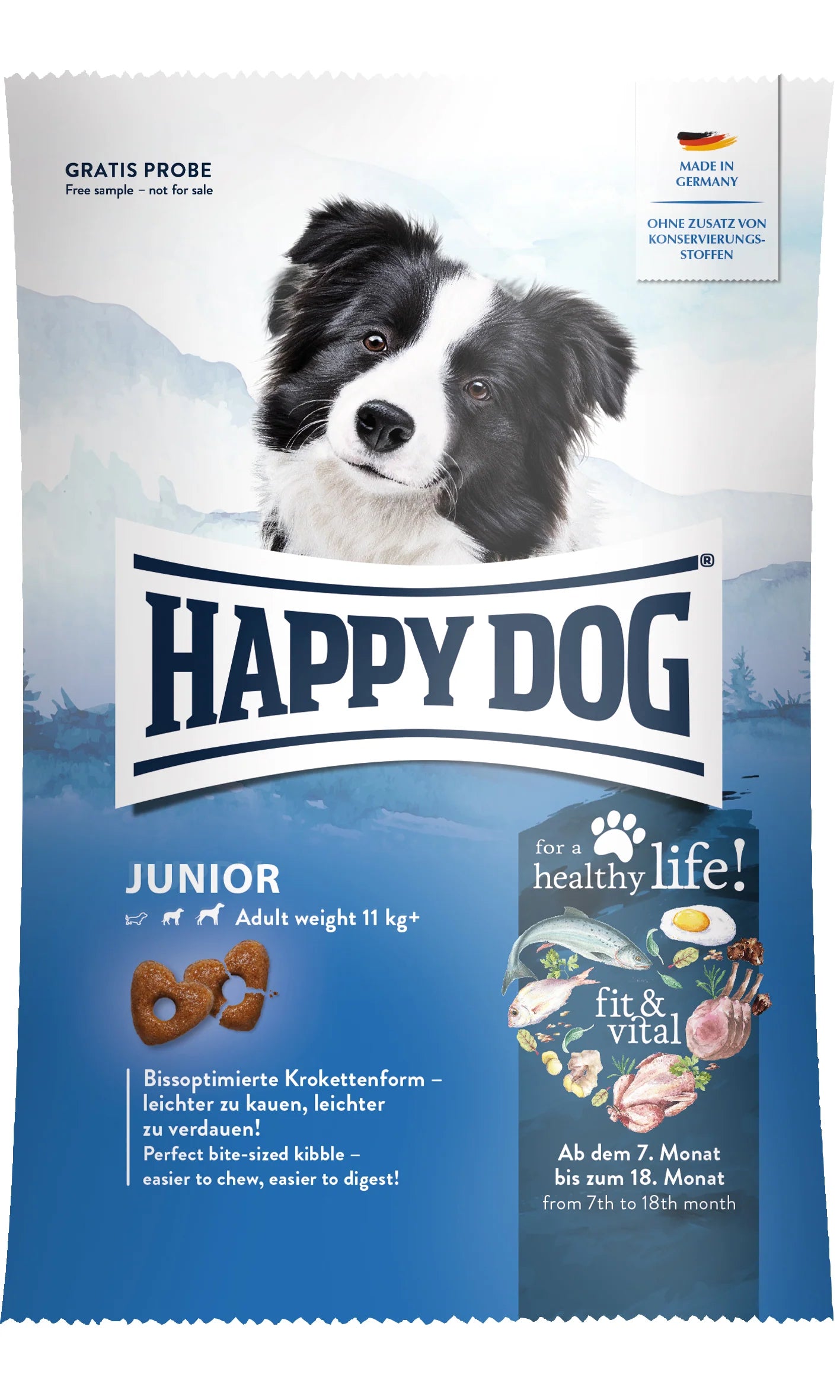 Happy Dog Fit & Vital Junior 10 KG