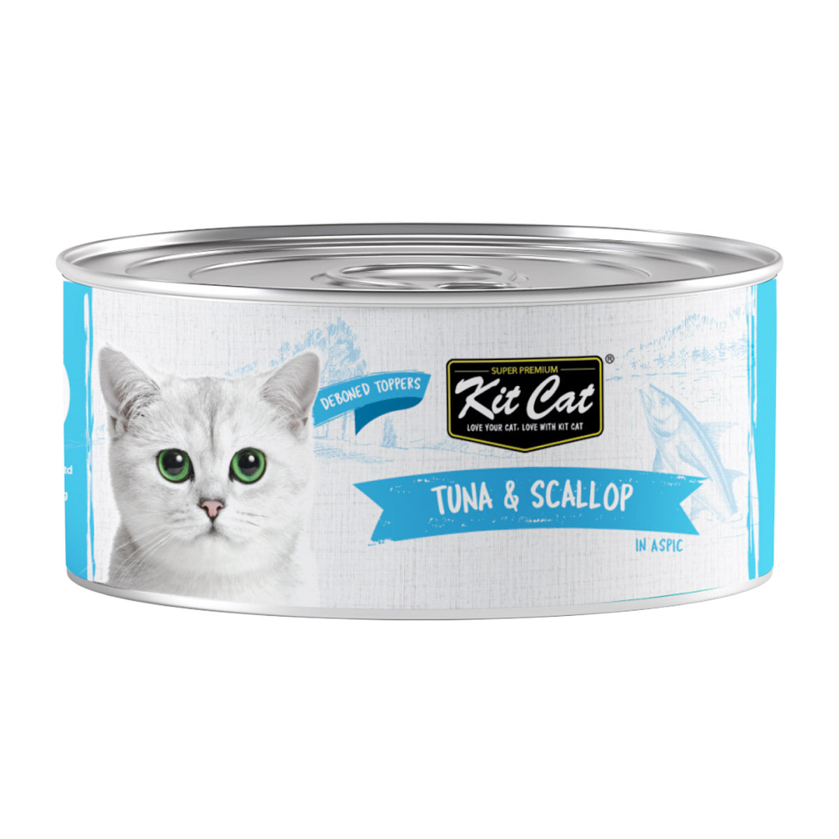 Kit Cat Tuna & Scallop 6x80g