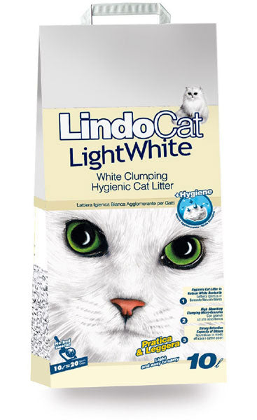 LindoCat Light White Clumping 10 L